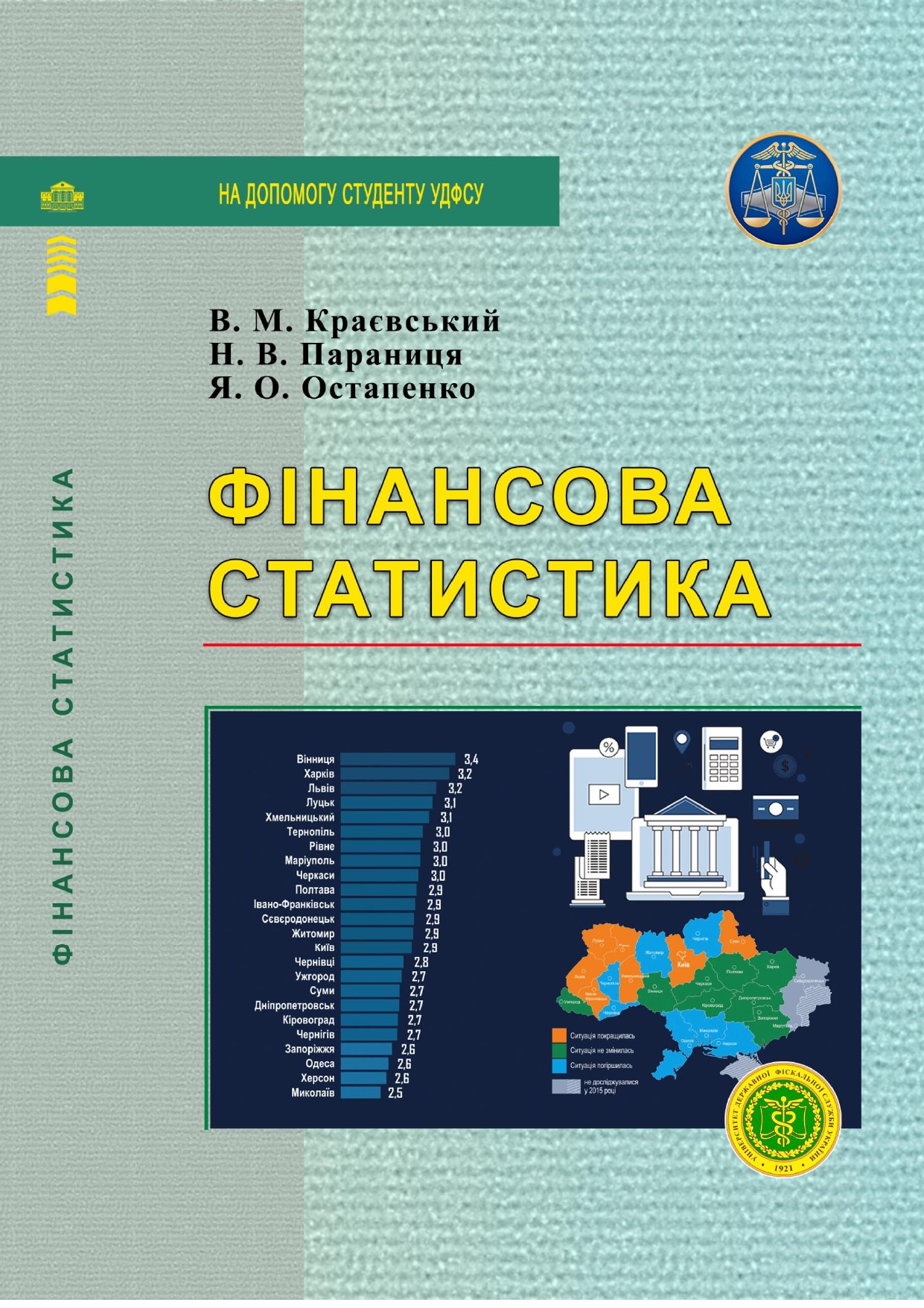 Обкладинка навчального посібника