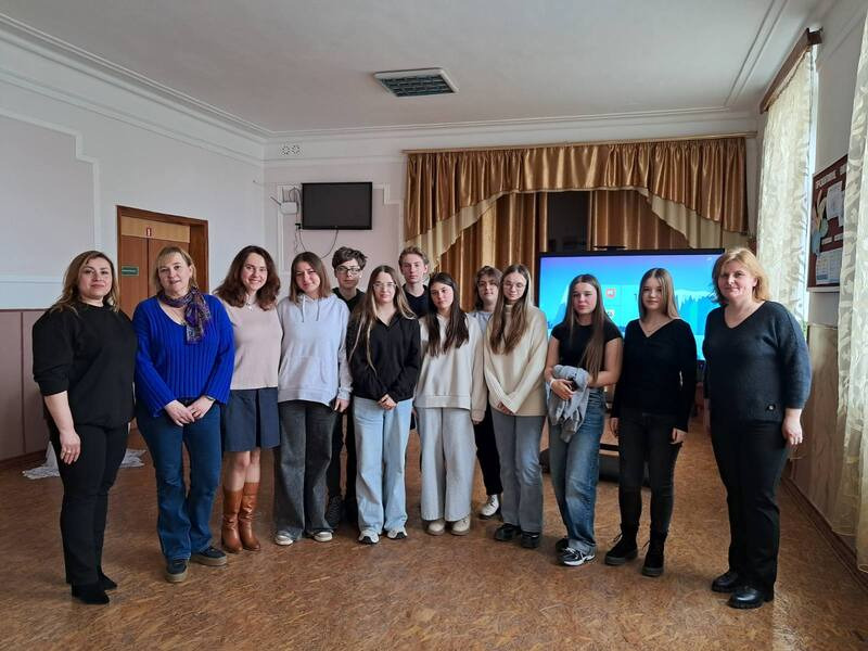 Представники кафедри міжнародного права та права ЄС та кафедри теорії та історії держави і права провели спільний профорієнтаційний захід в закладах середньої освіти Черкащини